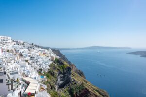 Santorini, Greece — Iconic Cliffs and Deep Blue Views